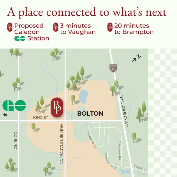 Bolton Place Homes Caledon Station